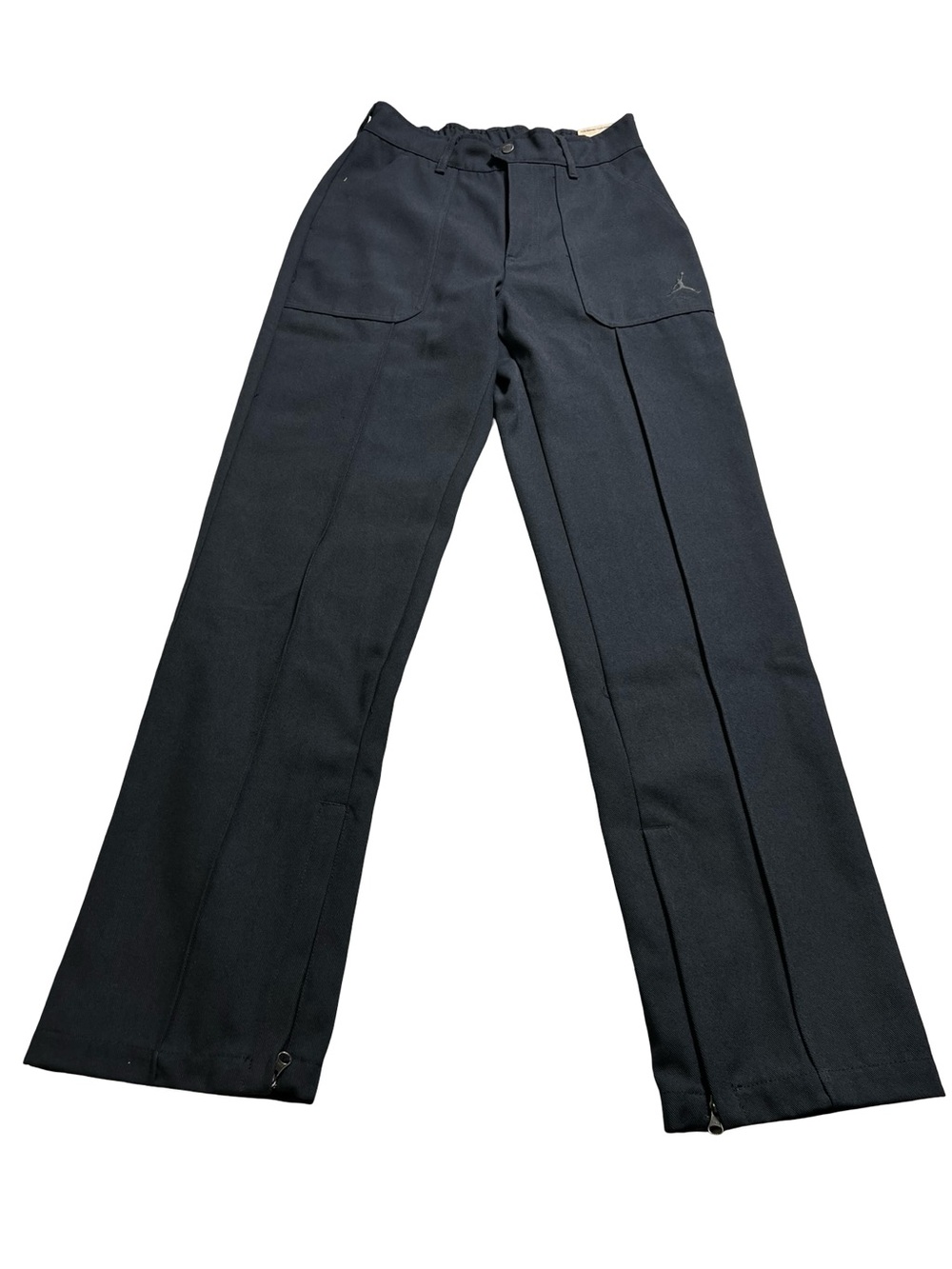 Air Jordan Women’s utility Pants size XS black Wide Leg Zip Hem FN5446-045 NWT - Picture 2 of 16